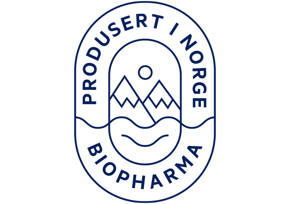 The Biopharma 'Produsert i Norge'-badge